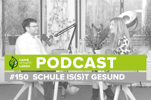 Maria Fanninger und Gerhard Beer im Podcast-Studio von Land schafft Leben | © Land schafft Leben