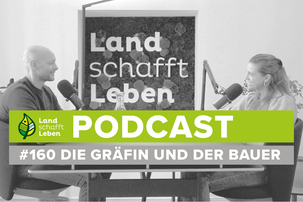 Hannes Royer und Amelie Seilern-Aspang im Podcast-Studio von Land schafft Leben | © Land schafft Leben