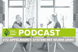 Maria Fanninger und Fritz Prem im Podcast-Studio von Land schafft Leben | © Land schafft Leben