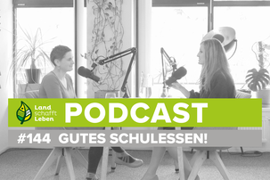 Maria Fanninger und Anna Strobach im Podcast-Studio von Land schafft Leben | © Land schafft Leben