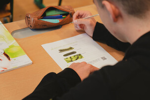 Schüler löst ein Land schafft Leben-Arbeitsblatt | © Land schafft Leben