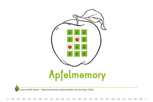 Arbeitsblatt zum Thema Apfel | © Land schafft Leben