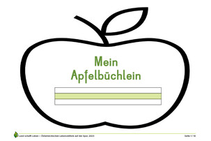 Arbeitsblatt zum Thema Apfel | © Land schafft Leben