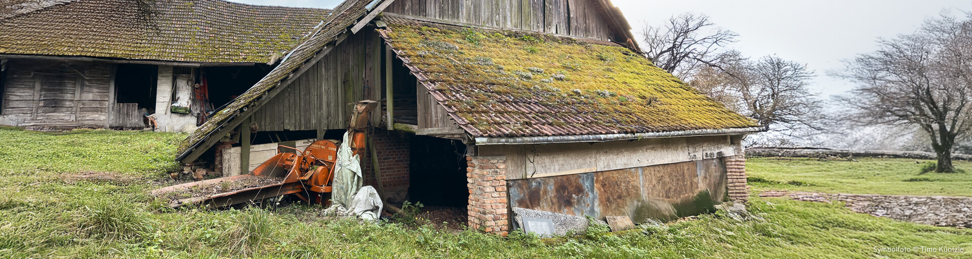 verlassener Bauernhof | © Timo Küntzle/Land schafft Leben
