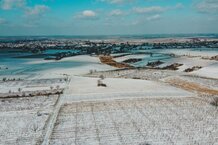 Felder und Weingärten im Winter | © Pexels