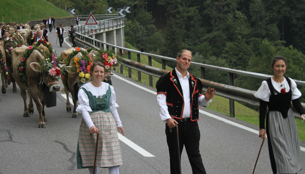 Alpabfahrt Schüpfheim 2018 | © Land schafft Leben 2018