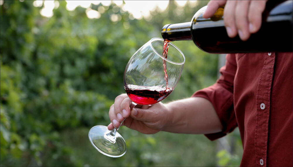 Rotwein im Achterlglas | © Freepik