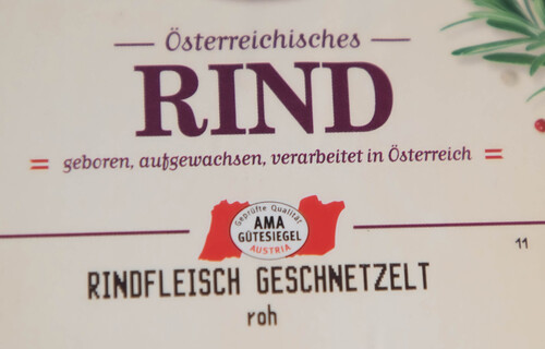 Verpackung Rindfleisch | © Land schafft Leben