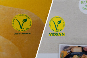 Vegetarisch/Vegan auf Verpackungen | © Land schafft Leben