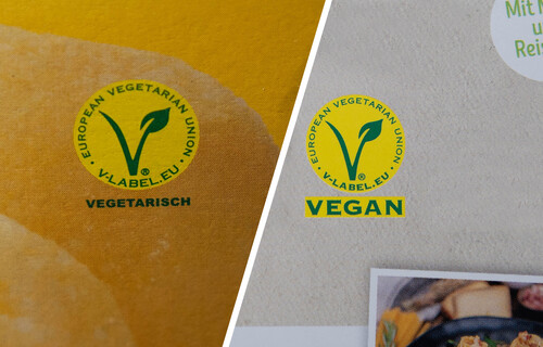 Vegetarisch/Vegan auf Verpackungen | © Land schafft Leben