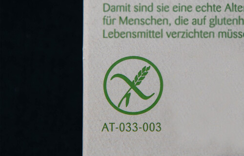 Glutenfrei-Symbol auf Verpackung | © Land schafft Leben