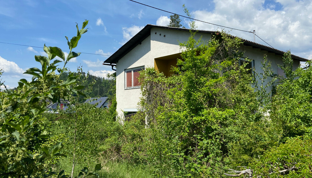 Unbewohntes Haus in Völkermarkt, Unterkärnten | © Timo Küntzle