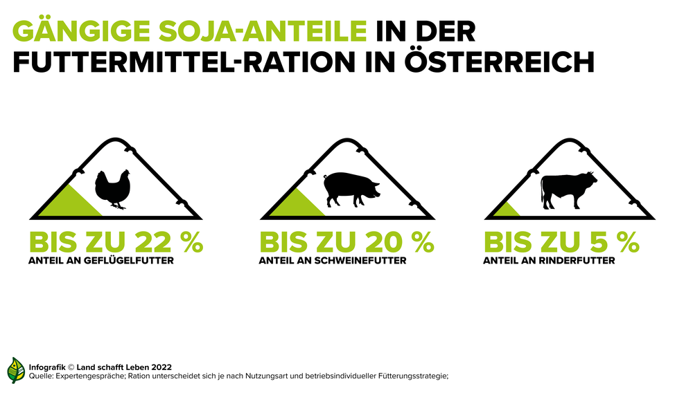 Infografik Soja | © Land schafft Leben