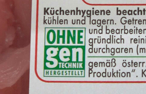 hühnerfleisch gentechnikfrei | © Land schafft Leben, 2016 hühnerfleisch gentechnikfrei | © Land schafft Leben, 2016