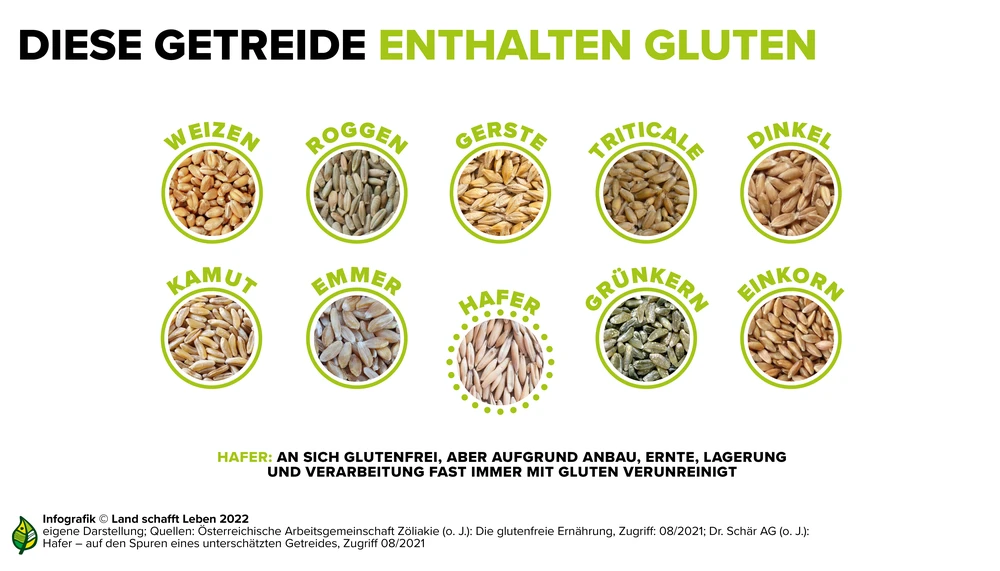 Welche Getreide sind Weizenfrei?