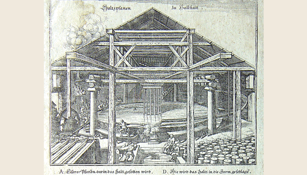 Sudpfannen Mittelalter, historische Abbildung  | © Naturhistorisches Museum Wien 