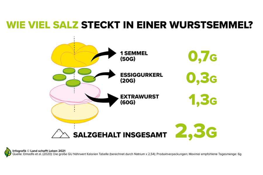 Infografiken zum Salz I Land schafft Leben