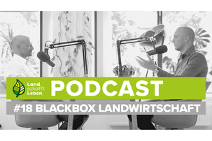 Hannes Royer und Christian Dürnberger im Podcast-Studio von Land schafft Leben | © Land schafft Leben