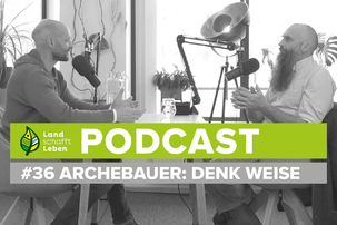 Hannes Royer und Thomas Strubreiter im Podcast-Studio von Land schafft Leben | © Land schafft Leben