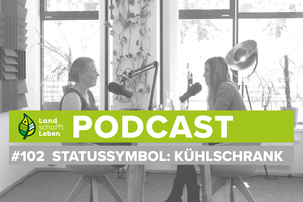 Maria Fanninger und Maria Radler im Podcast-Studio von Land schafft Leben | © Land schafft Leben