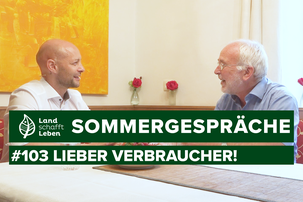 Hannes Royer und Bauer Willi am Ecktisch | © Land schafft Leben