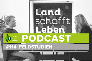 Maria Fanninger und Christoph Musik im Podcast-Studio von Land schafft Leben | © Land schafft Leben
