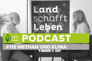 Maria Fanninger und Werner Zollitsch im Podcast-Studio von Land schafft Leben | © Land schafft Leben