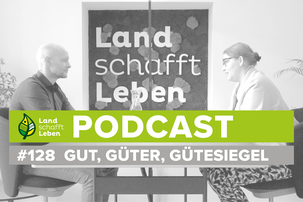 Hannes Royer und Christina Mutenthaler-Sipek im Podcast-Studio von Land schafft Leben | © Land schafft Leben