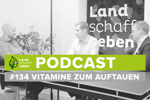 Hannes Royer, Norbert Friedrich und Roman Gabriel im Podcast-Studio von Land schafft Leben | © Land schafft Leben