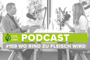 Maria Fanninger und Norbert Marcher im Podcast-Studio von Land schafft Leben | © Land schafft Leben