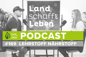 Noah Haag und Maria Fanninger im Podcast-Studio von Land schafft Leben | © Land schafft Leben